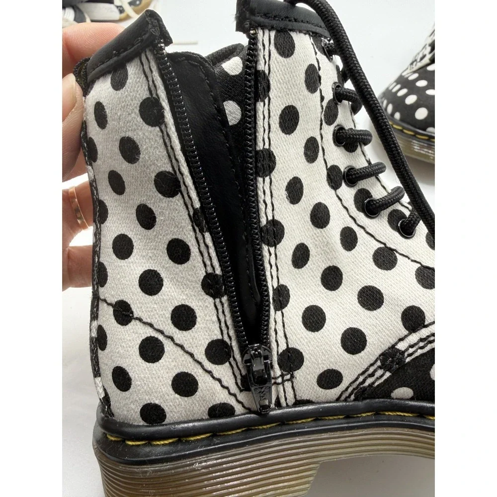 Dr. Martens Brooklee Polka Dot AW004 Toddler Size 9 Pre-Owned No Box